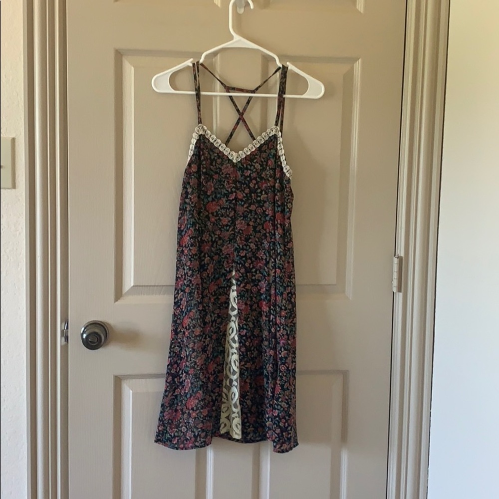 ALTAR’D STATE Cute Floral Short Dress